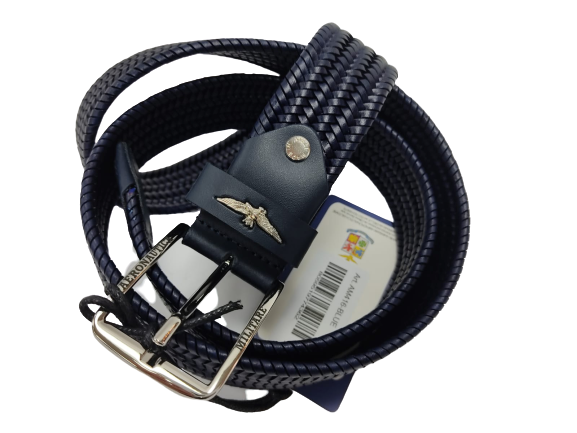 Aeronautica Militare Cintura Uomo Elastica AM416 Blu