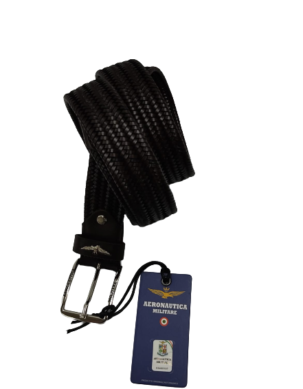 Aeronautica Militare Cintura Uomo Elastica AM416 Nero