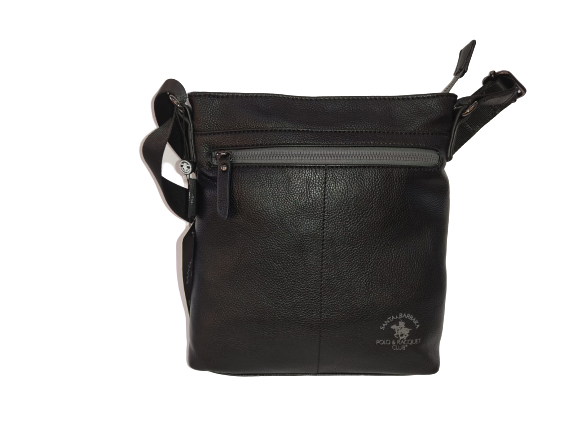 Santa Barbara Polo & Racquet Club Borsello da Uomo Nero SB19W077-04BK