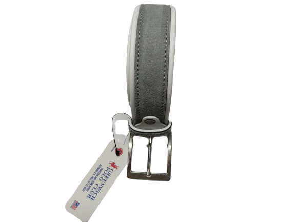 Greenwich Royal Club Cintura Uomo PG14502-04 Grigio/Bianco