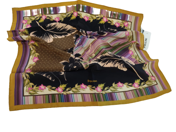 Pollini Foulard Di Seta Quadrato P274 COL 3