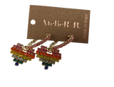 Atelier B. Orecchini Cuore Arcobaleno