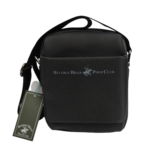 Beverly Hills Polo Club Borsello Da Uomo BH1390 Nero