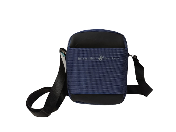 Beverly Hills Polo Club Borsello Da Uomo BH1390 Blu