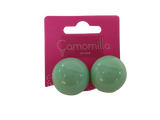 CAMOMILLA - Orecchini Pendenti di Resina - Verde