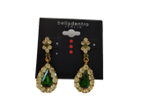 BELLADENTRO - Orecchini Pendenti Swarovski - Verde Smeraldo