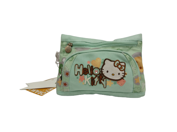 HELLO KITTY - Beauty Case Multiuso - Rosa / Verde Acqua