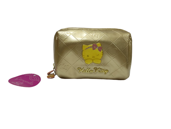 HELLO KITTY - Beauty Case Astuccio - Gold Case