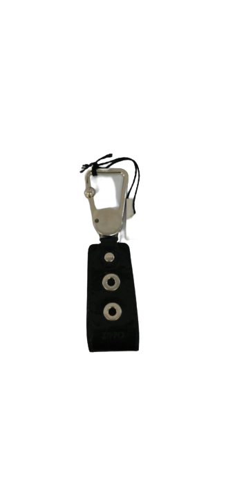 Portachiavi Uomo in pelle ZIPPO - Nero / Black