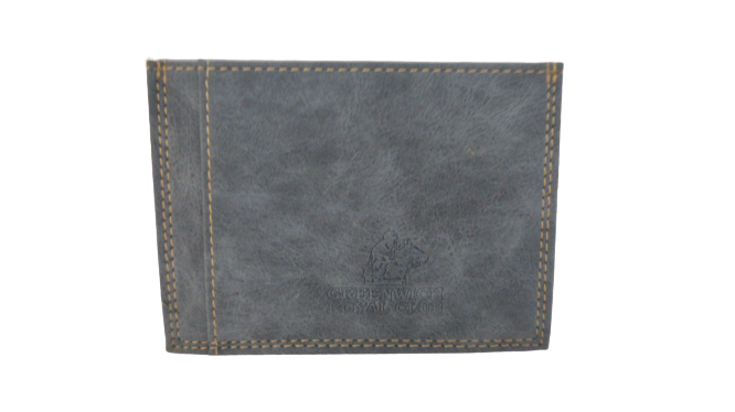 Portacarte GREENWICH POLO CLUB - Grigio / Nero / Jeans