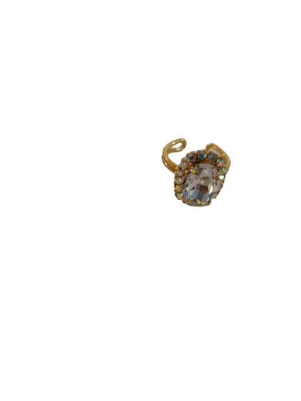 Anello In Oro con Cristallo BYBA BIJOUX