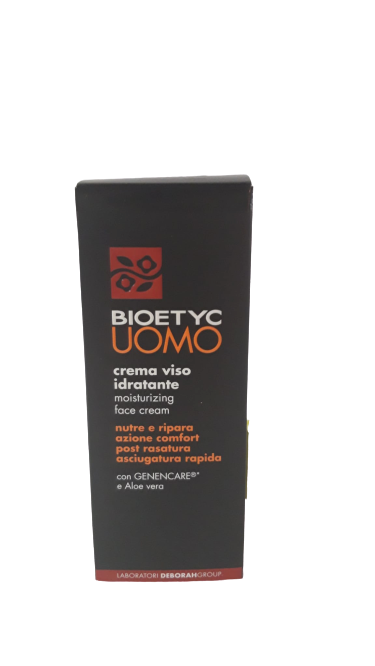 Crema Viso Idratante BIOETYC UOMO - moisturizing face cream