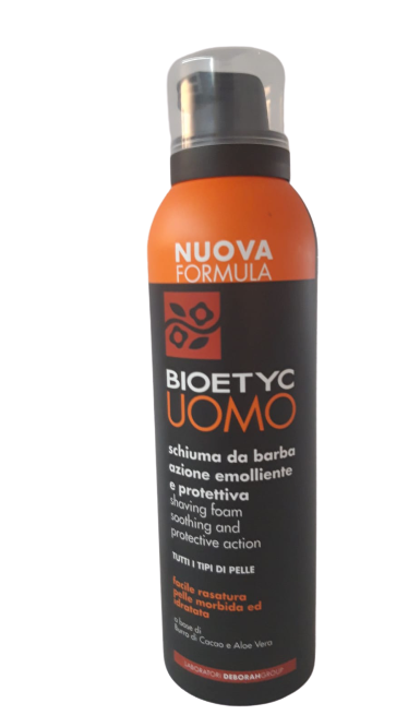 Schiuma da barba azione emolliente BIOETYC UOMO - Shaving foam soathing and protective action
