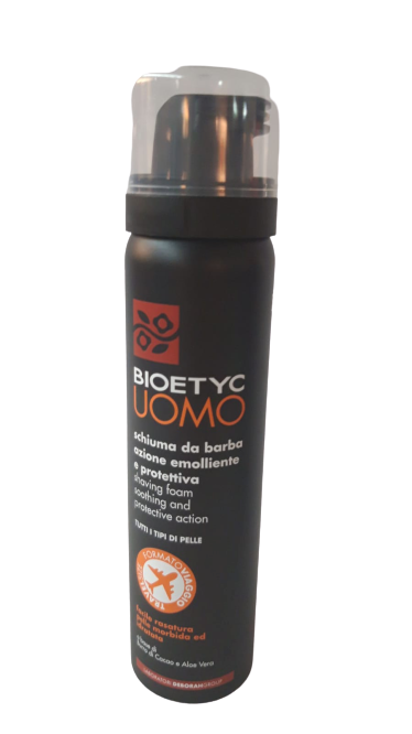 Schiuma da barba azione emolliente BIOETYC UOMO - Shaving foam soathing and protective action