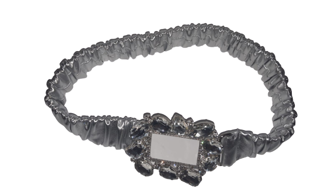 Cintura Donna Elastica con Strass / Gioelli TRIK BIJOUX - Rosè Dorato / Nero / Argento - Oro