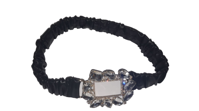 Cintura Donna Elastica con Strass / Gioelli TRIK BIJOUX - Rosè Dorato / Nero / Argento - Oro
