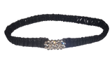 Cintura Donna Elastica con Swarovsky / Gioelli TRIK BIJOUX - Rosè Dorato / Nero / Argento - Oro / Bianco