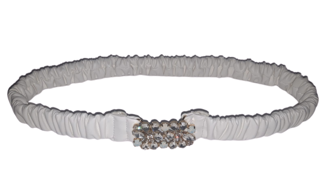 Cintura Donna Elastica con Swarovsky / Gioelli TRIK BIJOUX - Rosè Dorato / Nero / Argento - Oro / Bianco