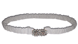 Cintura Donna Elastica con Swarovsky / Gioelli TRIK BIJOUX - Rosè Dorato / Nero / Argento - Oro / Bianco
