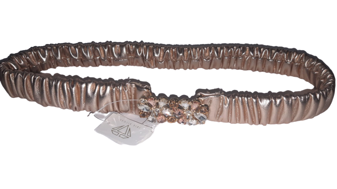 Cintura Donna Elastica con Swarovsky / Gioelli TRIK BIJOUX - Rosè Dorato / Nero / Argento - Oro / Bianco