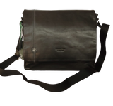 Borsa a Tracolla Uomo In Vera Pelle BEVERLY HILLS POLO CLUB - BH-384 Nero/marrone