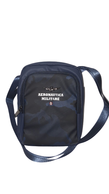 Borsello a Tracolla Uomo AERONAUTICA MILITARE - Blu / Nero AM360