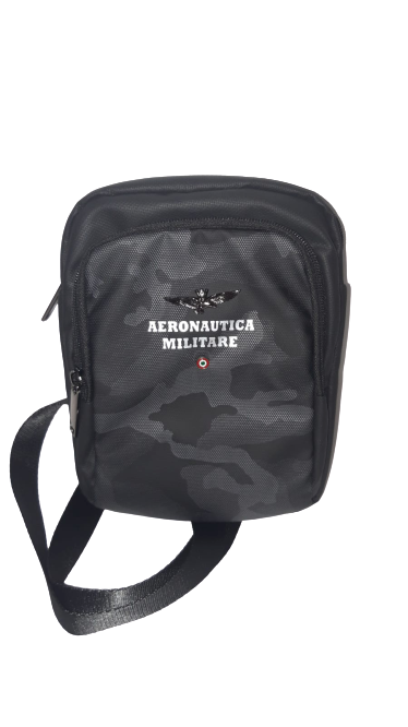 Borsello a Tracolla Uomo AERONAUTICA MILITARE - Blu / Nero AM360