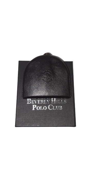 Portamonete in Pelle da Uomo BEVERLY HILLS POLO CLUB - MORO BH1369