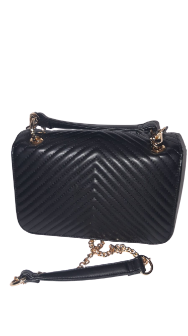 Borsa a Tracolla Donna Beverly Hills Polo Club - Nero con Catene argento BH-2051