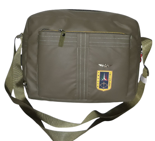 Borsone a Tracolla Uomo AERONAUTICA MILITARE - Verde - AM-343