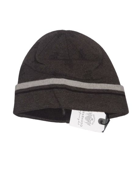 Cappello da Uomo TIRABASSO - Lana & Kashmir - Grigio Scuro - 80TRB02540