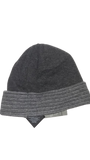 Cappello da Uomo TIRABASSO - Lana & Kashmir - Grigio Con Logo - 80TRB0239