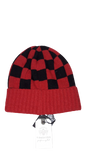 Cappello da Uomo TIRABASSO - Lana & Kashmir - Rosso Nero 80TRB025553