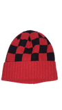 Cappello da Uomo TIRABASSO - Lana & Kashmir - Rosso Nero 80TRB025553