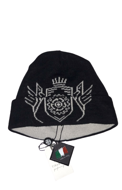Cappello da Uomo TIRABASSO - Lana & Kashmir - Nero 80TRB025421