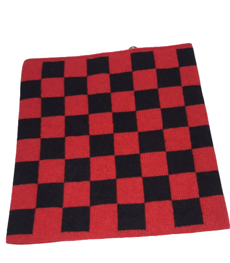 Scaldacollo da Uomo TIRABASSO - neck warmer - Rosso Nero 80TRB025553