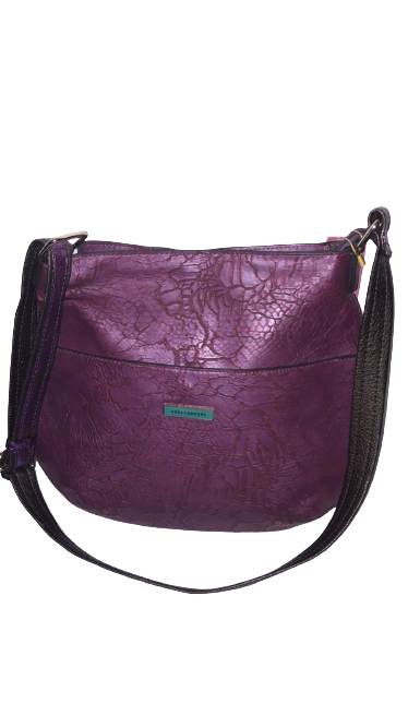 Borsa a Tracolla Circolare da Donna AXEL CONCEPT - Round Bag Woman - Viola 1010-1326