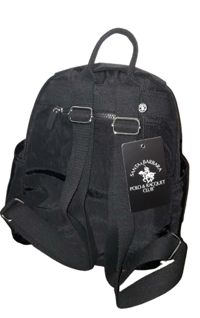 Zaino da Uomo SANTA BARBARA POLO & RACQUET CLUB - Men Bag - Nero SB19W068-08BK