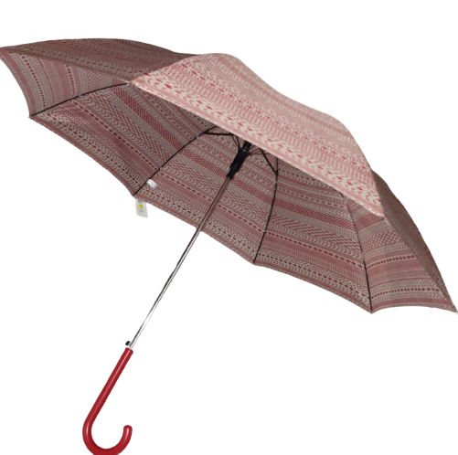 Ombrello Grande C-COLLECTION - UV PROTECTION 50 Umbrella - Rosso Bianco