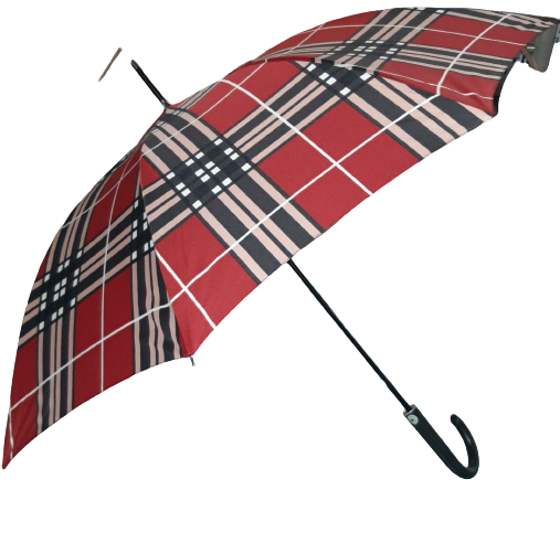 Ombrello Grande HAPPY RAIN - Rainy Rosso Nero - 30024