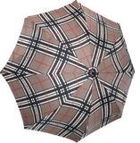 Ombrello Grande Unisex HAPPY RAIN DAYS - Brown/Marrone Umbrella - 35021
