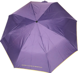 Ombrello Piccolo Unisex UNITED COLORS OF BENETTON- Umbrella - Viola e Striscia gialla 56239