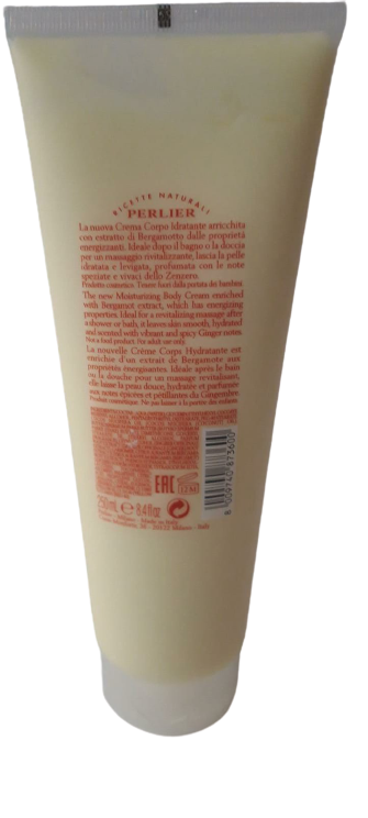 Crema Idratante Unisex PERLIER - Zenzero della Giamaica Gingembre (Moisturizing body cream)