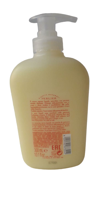 Sapone Liquido Energizzante Unisex PERLIER - Zenzero della Giamaica