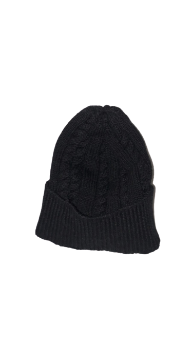 Berretto Invernale Uomo TIRABASSO - Winter Cap Men - Nero
