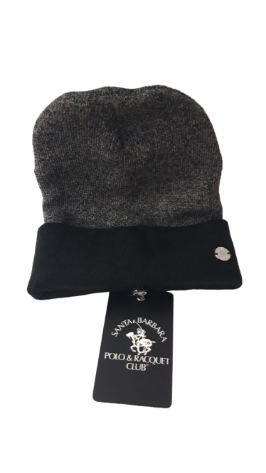Berretto Invernale Uomo SANTA BARBARA POLO & RACQUET CLUB - Winter Cap Men - Blu / Grigio