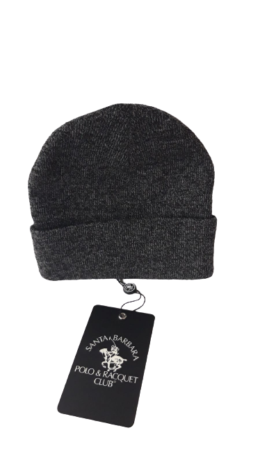 Berretto Invernale da Uomo SANTA BARBARA POLO & RACQUET CLUB - Winter Cap Men - BluNero SB19W405