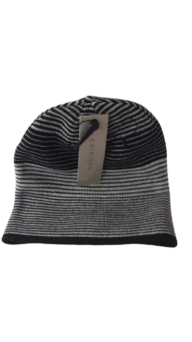 Berretto Invernale da Uomo CALEIDOS - Winter Cap Men - Bianco Nero SB19W401