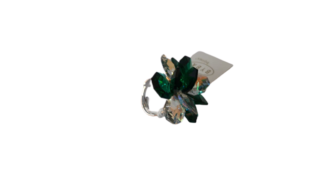 Anello In Argento/Oro Con pietre Swarovsky BYBA BIJOUX Silver/Gold Ring with Swarovsky stone