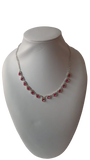Girocollo Rosa con Swarovsky SWAROVSKI COMPONENTS - Necklace Swarovsky